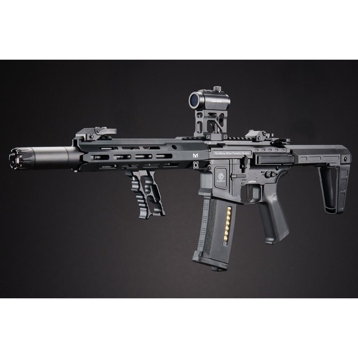 Custom Ernesh - Poseidon Punisher 9" PDW AEGR Rifle w/ Medusa Mosfet