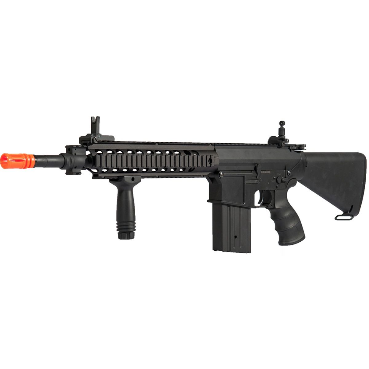 Golden Eagle JG Commando SR-25 Airsoft Aeg with Quad RIS