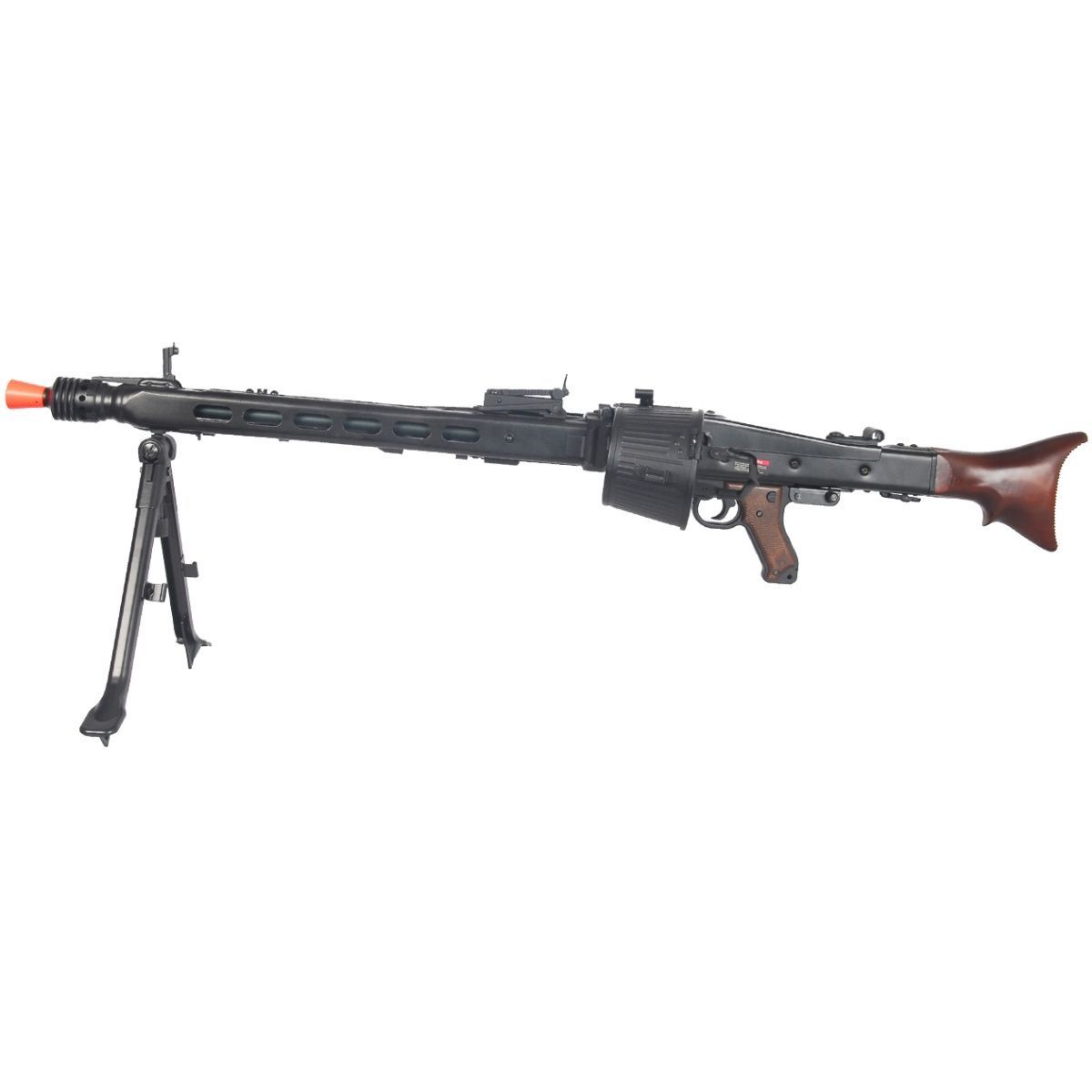 AGM IU-M42 Maschinengewehr MG 42 Full Metal AEG Machine Gun with Drum Magazine