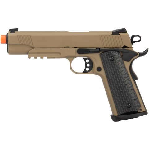 Army Armament Full Metal R28 1911 Desert Warrior GBB Airsoft Pistol