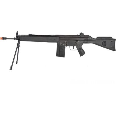 LCT LC-3 SG1 Full Size AEG Airsoft Rifle w/ Cheek Rest and Bipod