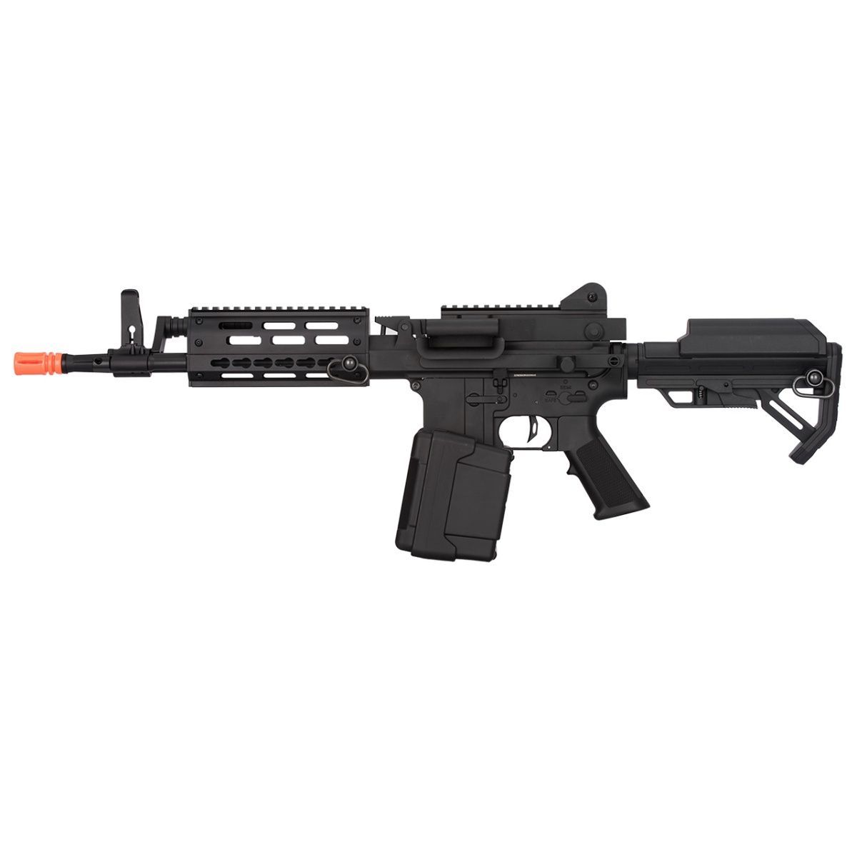 Golden Eagle MCR Light Machine Gun LMG Airsoft AEG Rifle - Short Barrel