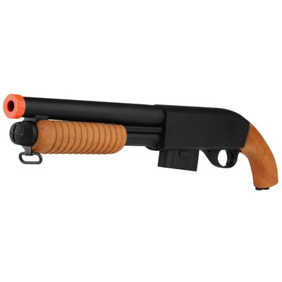 Atlas Custom Works 870 Pump Action Metal Airsoft Sawed-Off Shotgun