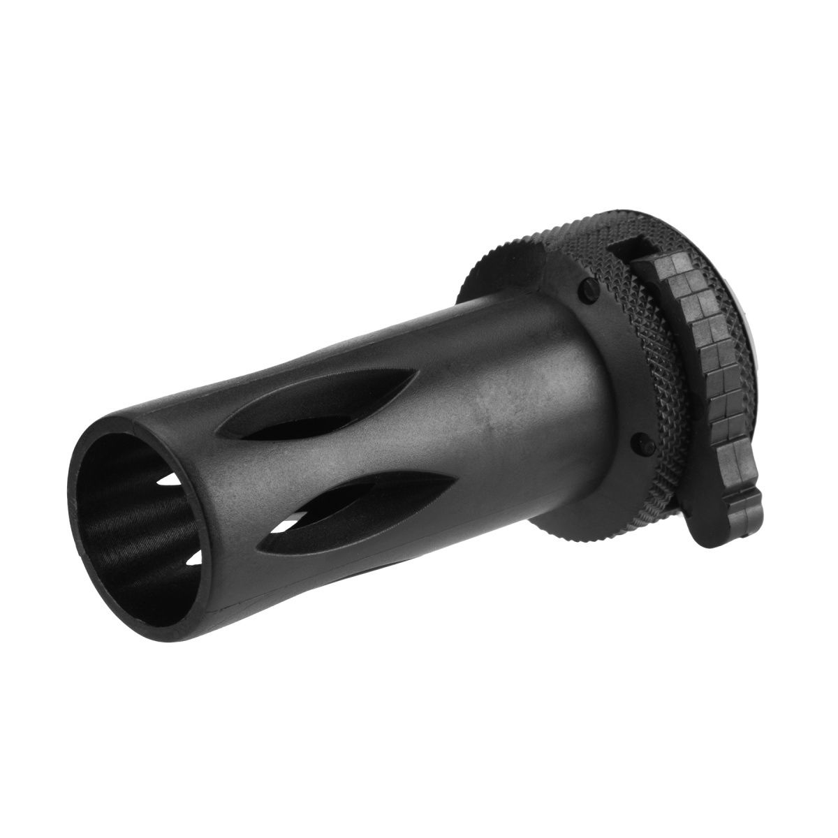 JG Airsoft Tactical M5 Series Flash Hider - Black