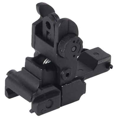 JGM-20 Flip-Up Rear Adjustable 20mm Picatinny Iron Sight