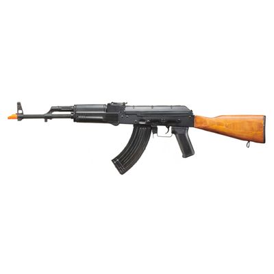 Lancer Tactical AK-Series AK-74M AEG Airsoft Rifle Non ETU w/ Wood Stock &amp; SG-11B Mag