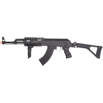 Lancer Tactical AK47 LT-728U Airsoft AEG Rifle w/ Folding Stock
