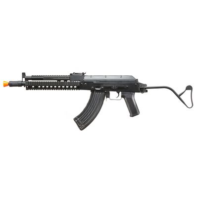 Lancer Tactical   AK-74M AEG Airsoft Rifle Non ETU w/ Golden Eagle Handguard &amp; SG-11B Mag