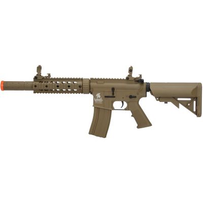 Lancer Tactical Gen 2 M4 SD Carbine Airsoft AEG Rifle with Mock  Suppressor