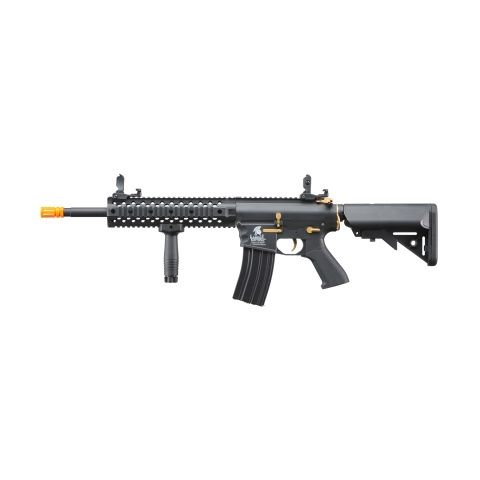 Lancer Tactical Gen 2 M4  Evo Airsoft AEG Rifle, COLOR: Black &amp; Gold