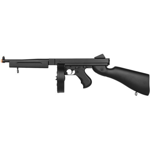 UK Arms D98 M1A1 WWII Submachine Gun AEG, COLOR: Black