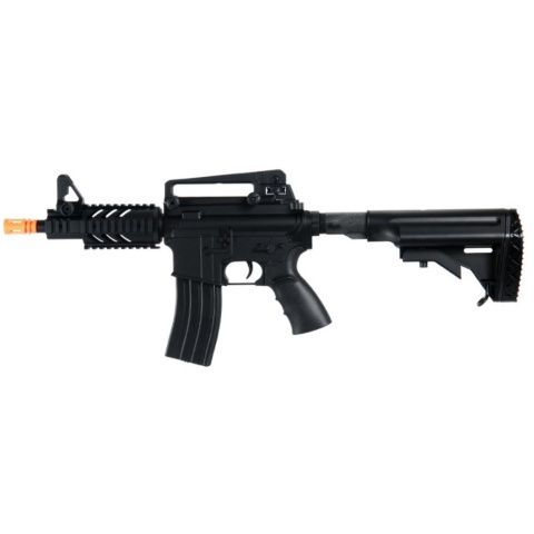 Well D3809 M4 CQB RIS AEG Plastic Gear, ABS Body with Adjustable Crane Stock