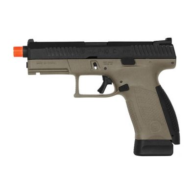 ASG CZ P-10C CO2 Airsoft Pistol, Optic Ready, Outer Threaded Barrel