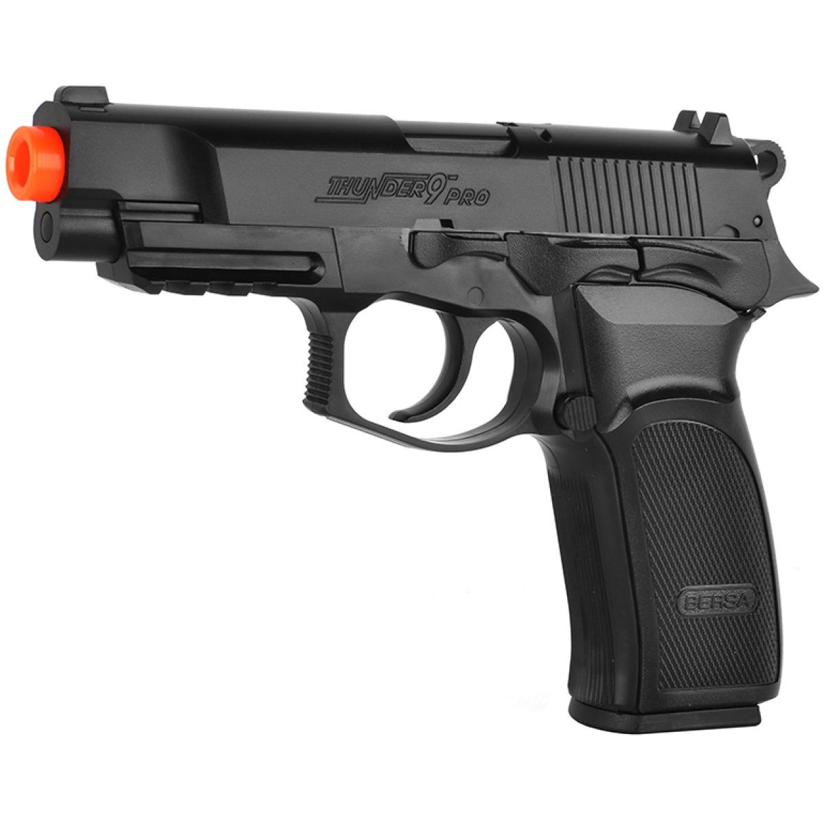 ASG Bersa Thunder 9 Pro CO2 NBB Airsoft Pistol with Accessory Rail