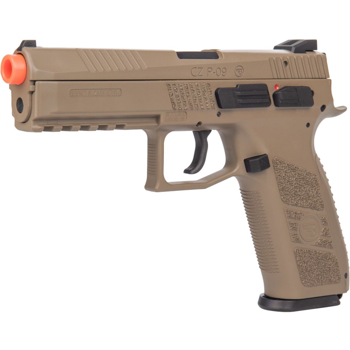 ASG CZ P-09 Compact Polymer GBB Airsoft Pistol