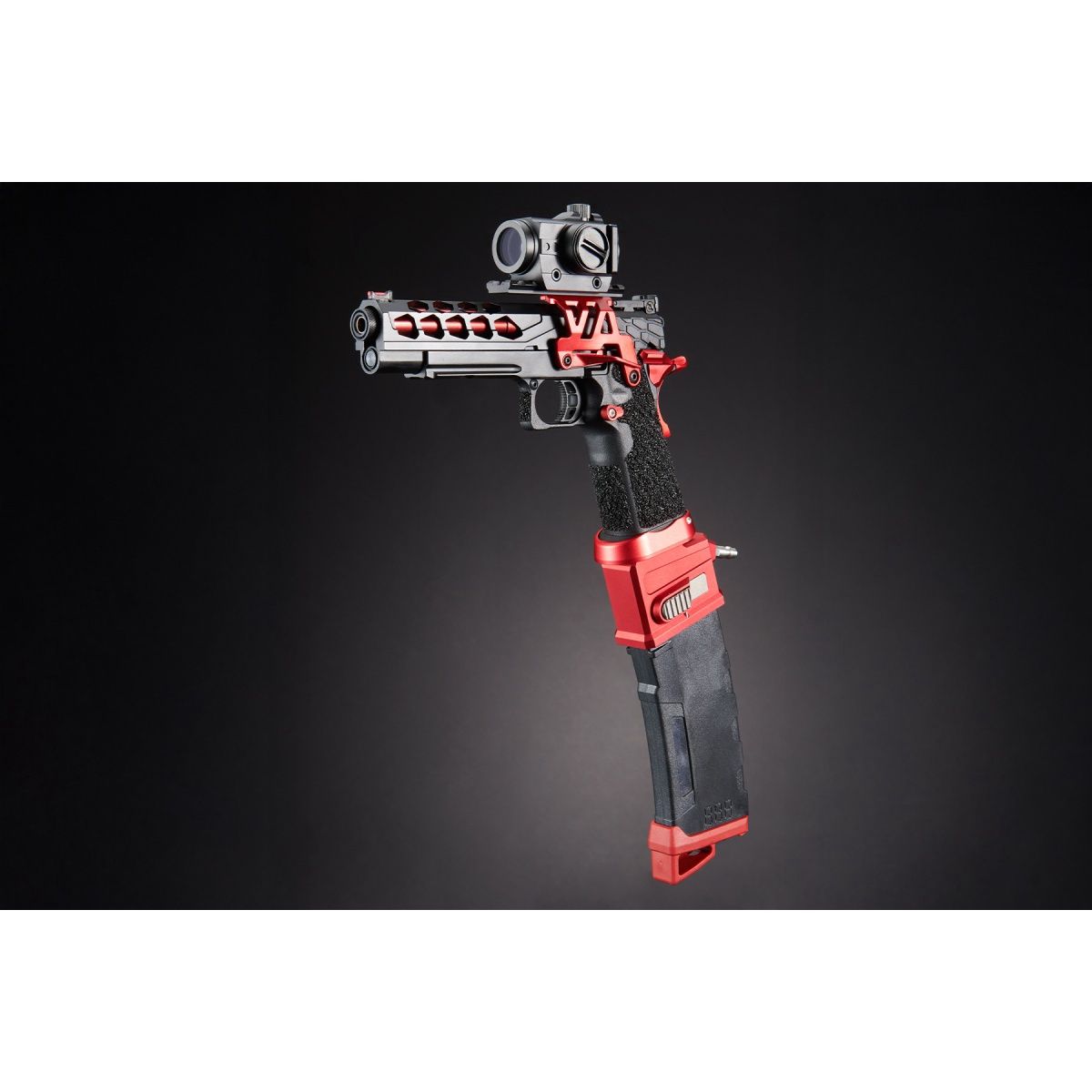 Custom Lancer Tactical LAMIA - Stryk Hi-Capa 5.1 Gas Blowback Airsoft Pistol