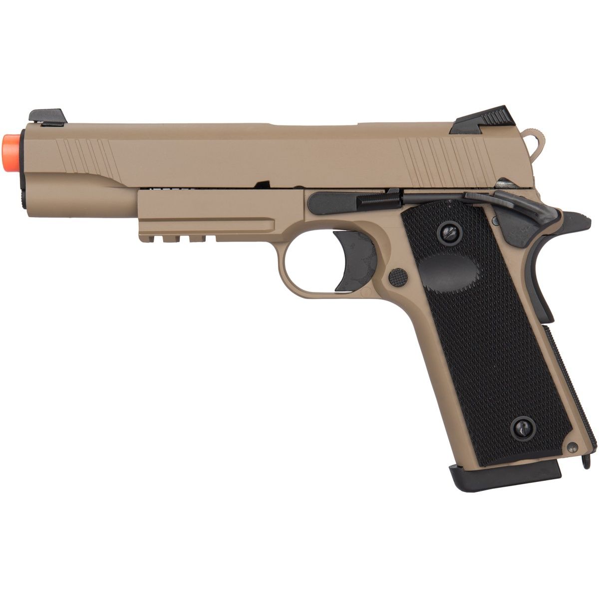 Double Bell M1911 Tactical GBB Airsoft Pistol