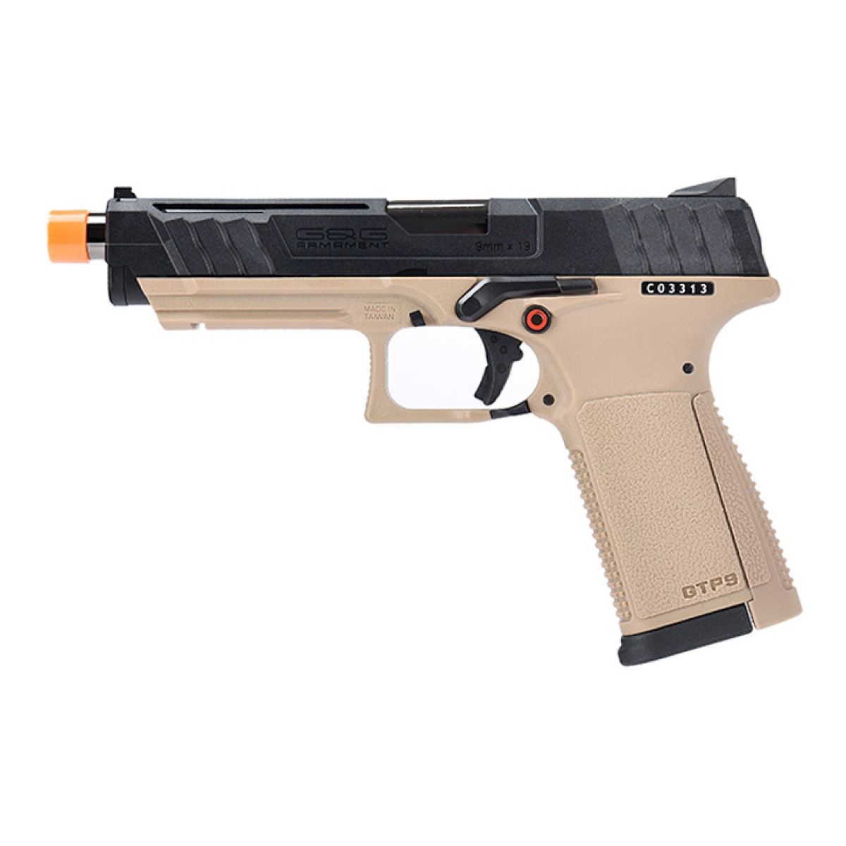 G&amp;G GTP-9 Gas Blowback  GBB  Airsoft Pistol