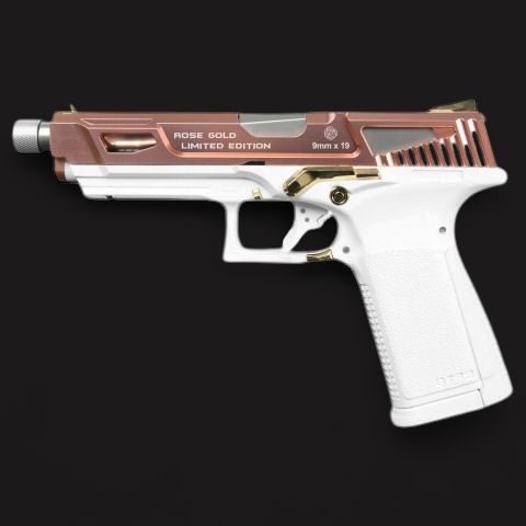 GNG Armament GTP 9 MS Rose Gold Special Edition GBB Pistol - Rose Gold