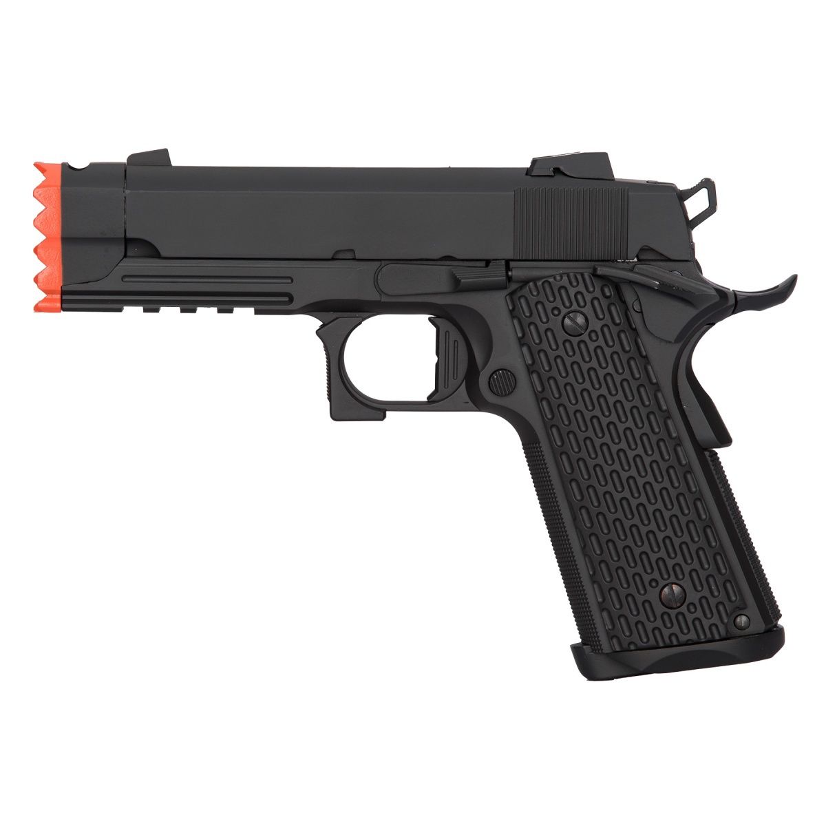Golden Eagle IMF 3308 Hi Capa Semi-Auto GBB Metal Pistol w/ Integrated Muzzle Break