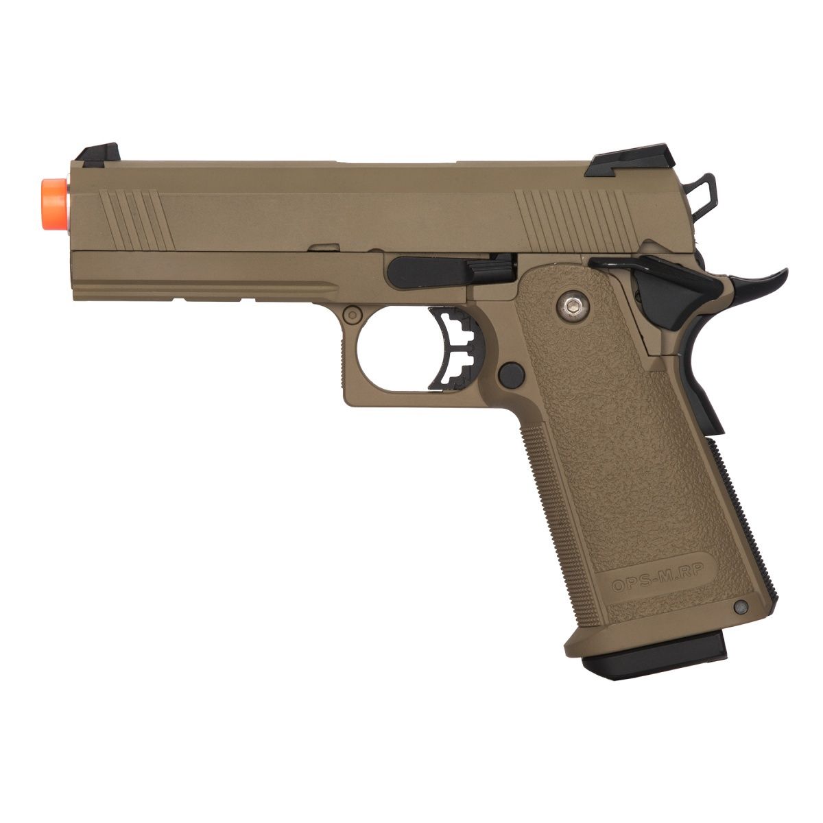 Golden Eagle IMF 3303 OPS-M.RP Tactical Hi Capa Semi-Auto GBB Metal Pistol
