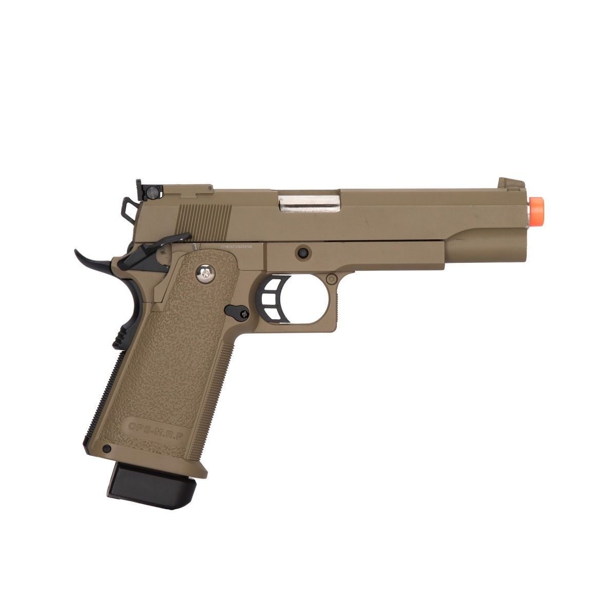 Golden Eagle IMF 3304 OPS-M.RP 1911A1 Single Stack Semi-Auto GBB Metal Pistol