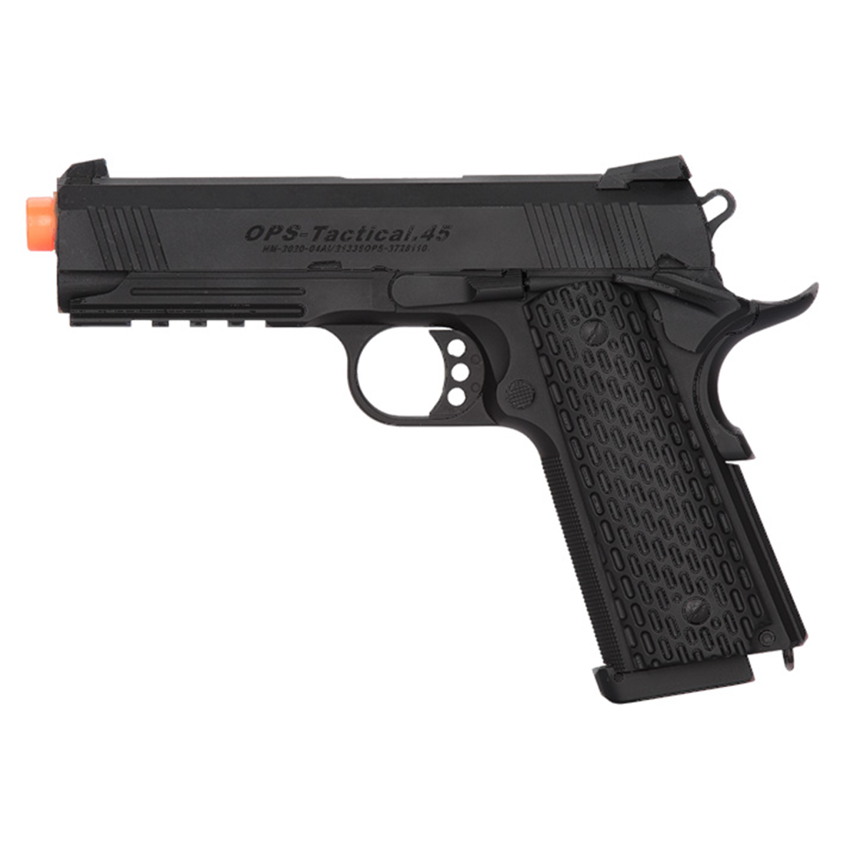 Golden Eagle IMF Night Warrior 3309 OTS Tactical .45 Hi Capa Semi-Auto GBB Metal Pistol