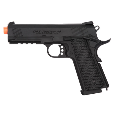 Golden Eagle IMF Night Warrior 3309 OTS Tactical .45 Hi Capa Semi-Auto GBB Metal Pistol