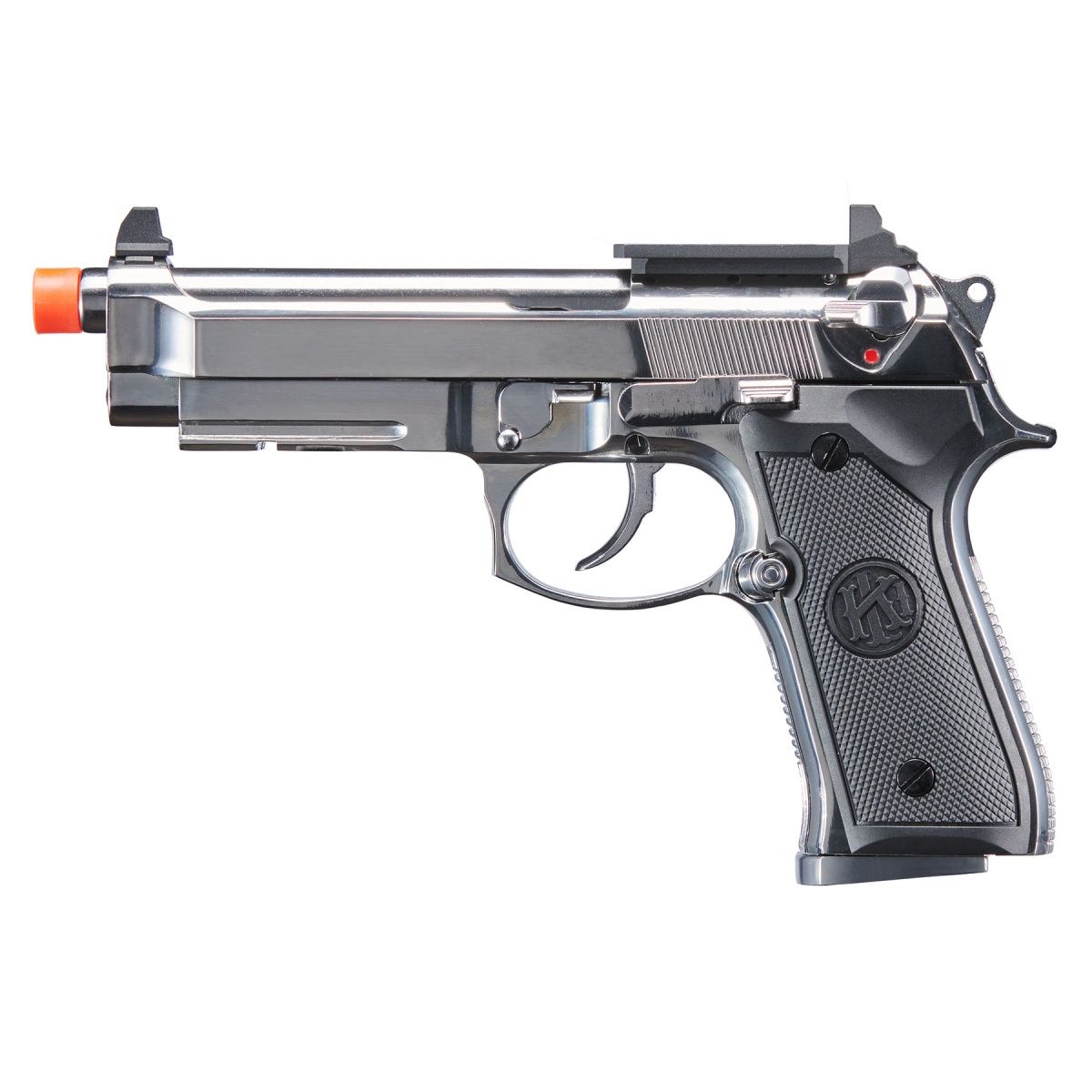 KLI KL-92 AI Optic Ready Silver Version 6mm Dual Power CO2/Gas Blowback Airsoft Pistol