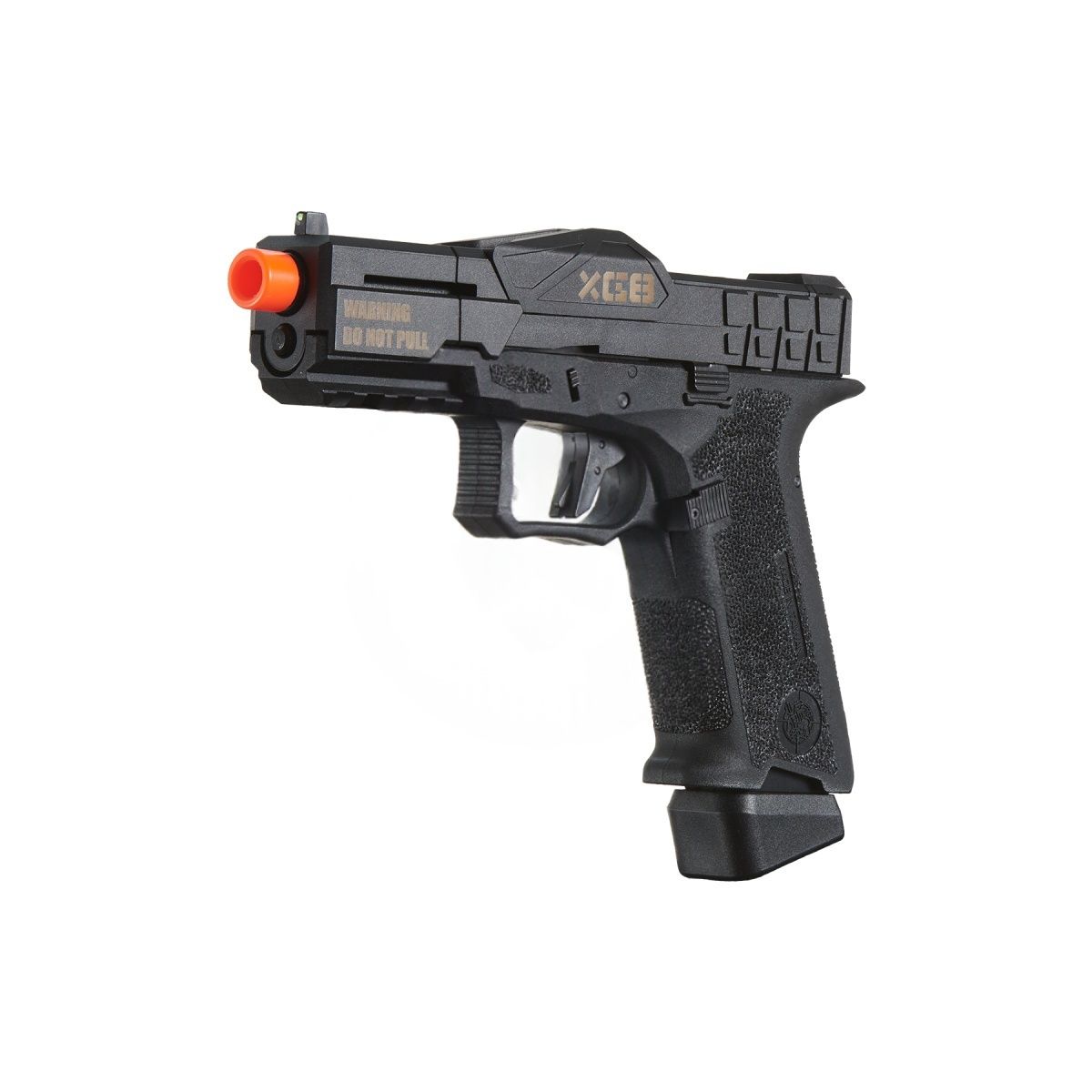 Poseidon CSI XG8 Close Combat Tactical GBB Pistol, COLOR: Black