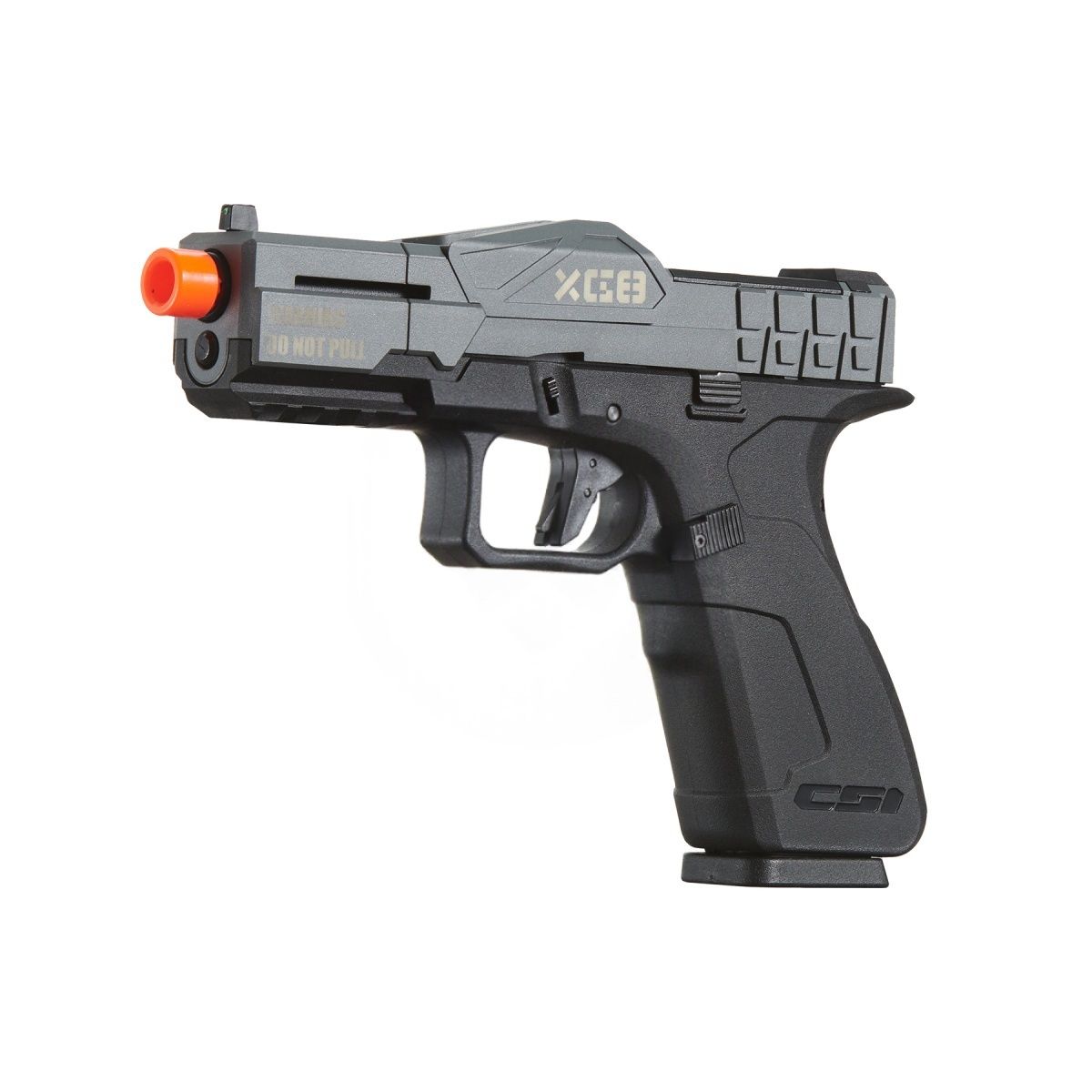 Poseidon CSI XG8  Gas Blow Back Aluminum  Pistol, COLOR: Gray &amp; Black