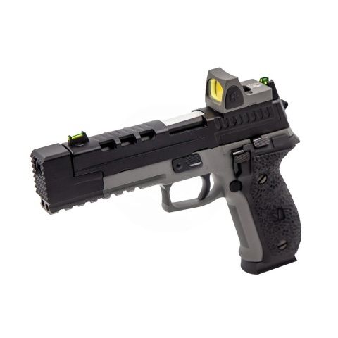 Vorsk Hi-Capa VP26X GBB Pistol w/ Red Dot Sight, COLOR: Black &amp; Gray