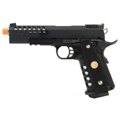 WE Tech 1911 5.1 Hi-Capa Hyper Speed "Skeletor" Gas Blowback Airsoft Pistol