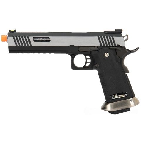 WE Tech 1911 Hi-Capa T-Rex Competition Gas Blowback Airsoft Pistol w/ Sight Mount &amp; Top  Ports