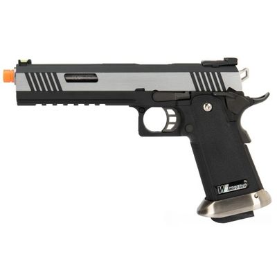 WE Tech 1911 Hi-Capa T-Rex Competition Gas Blowback Airsoft Pistol  with Sight Mount