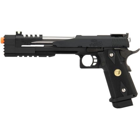 WE Tech 7" Black Dragon Gas Blowback Hi-Capa Airsoft Pistol