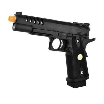 WE Tech Hi Capa 5.1 M1911 Tactical Master Gas Blowback Airsoft Pistol