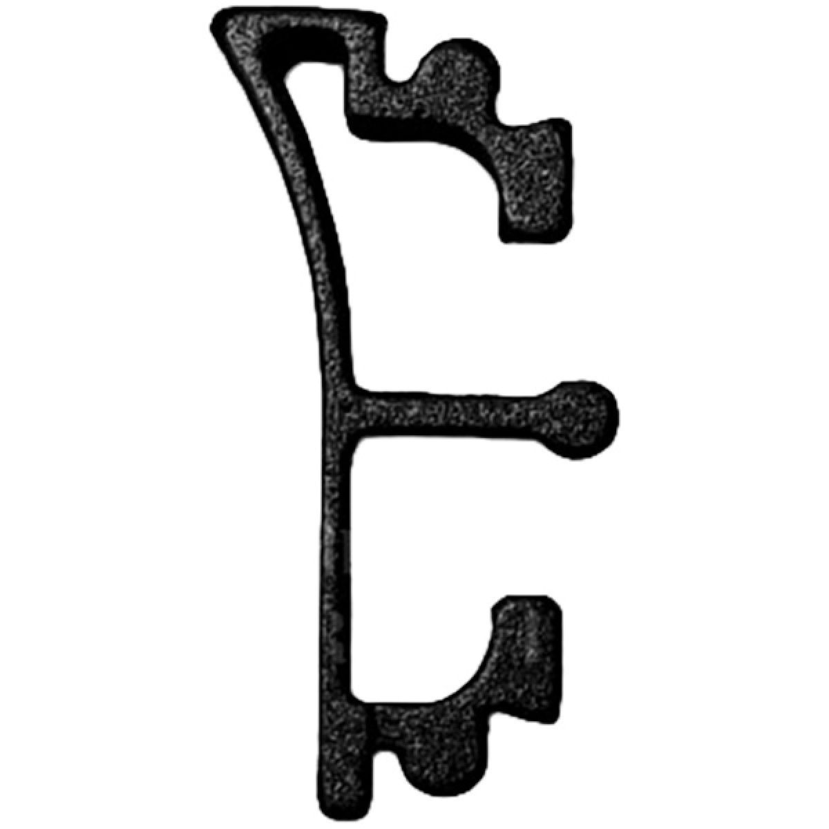 Airsoft Masterpiece Aluminum Puzzle Front ENOS Trigger, COLOR: Black