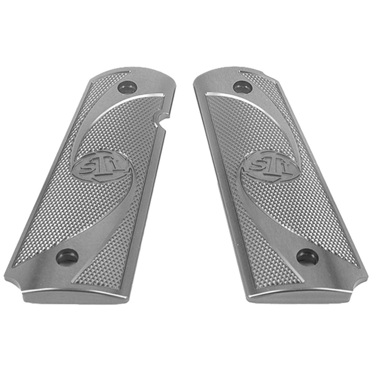 Airsoft Masterpiece STI Styled 1911 Aluminum Grip Plate Type 2