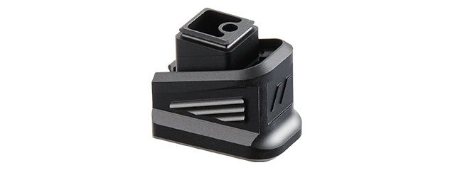 Atlas Custom Works CNC Aluminum Magazine Extension Pad for Tokyo Marui G-Series GBBP, COLOR: Black