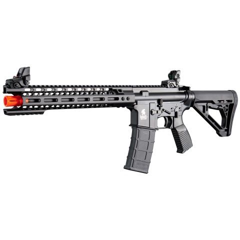 Lancer Tactical Wirecutter M4 12" Gas Blowback Full Metal Airsoft Rifle w/ MLOK Rail by Golden Eagle, MODEL: Full Metal