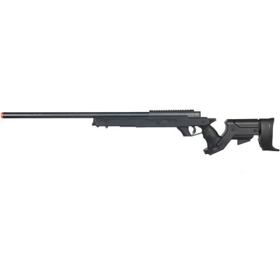Well airsoft MB04 Gas Powered Bolt Action Rifle with Adjustable Stock