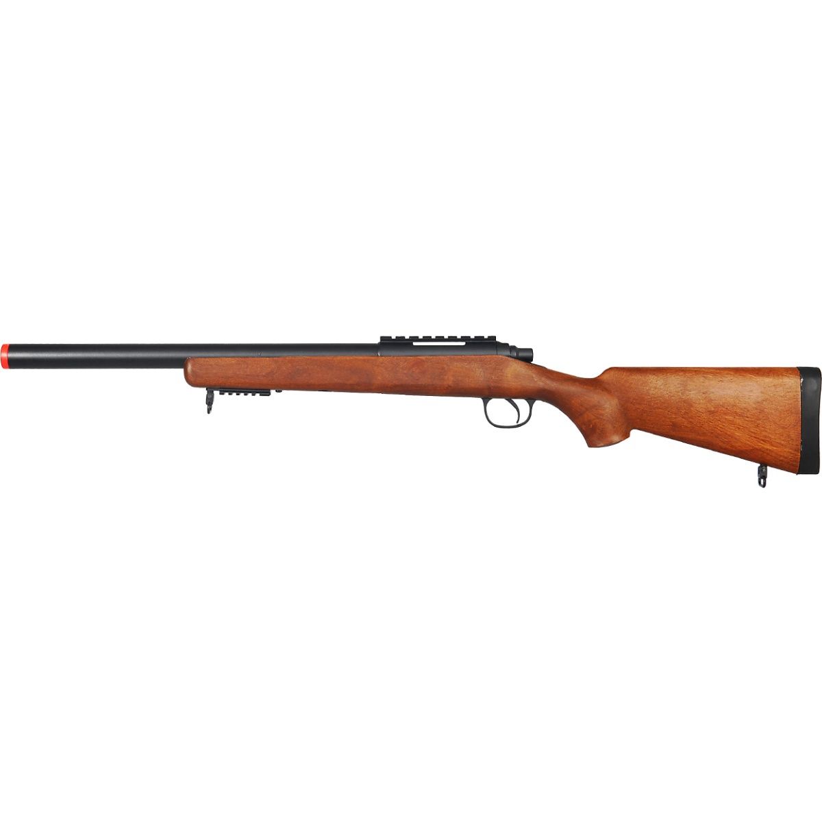Well Airsoft MBG24W Gas Powered Bolt Action Rifle with Adjustable Stock