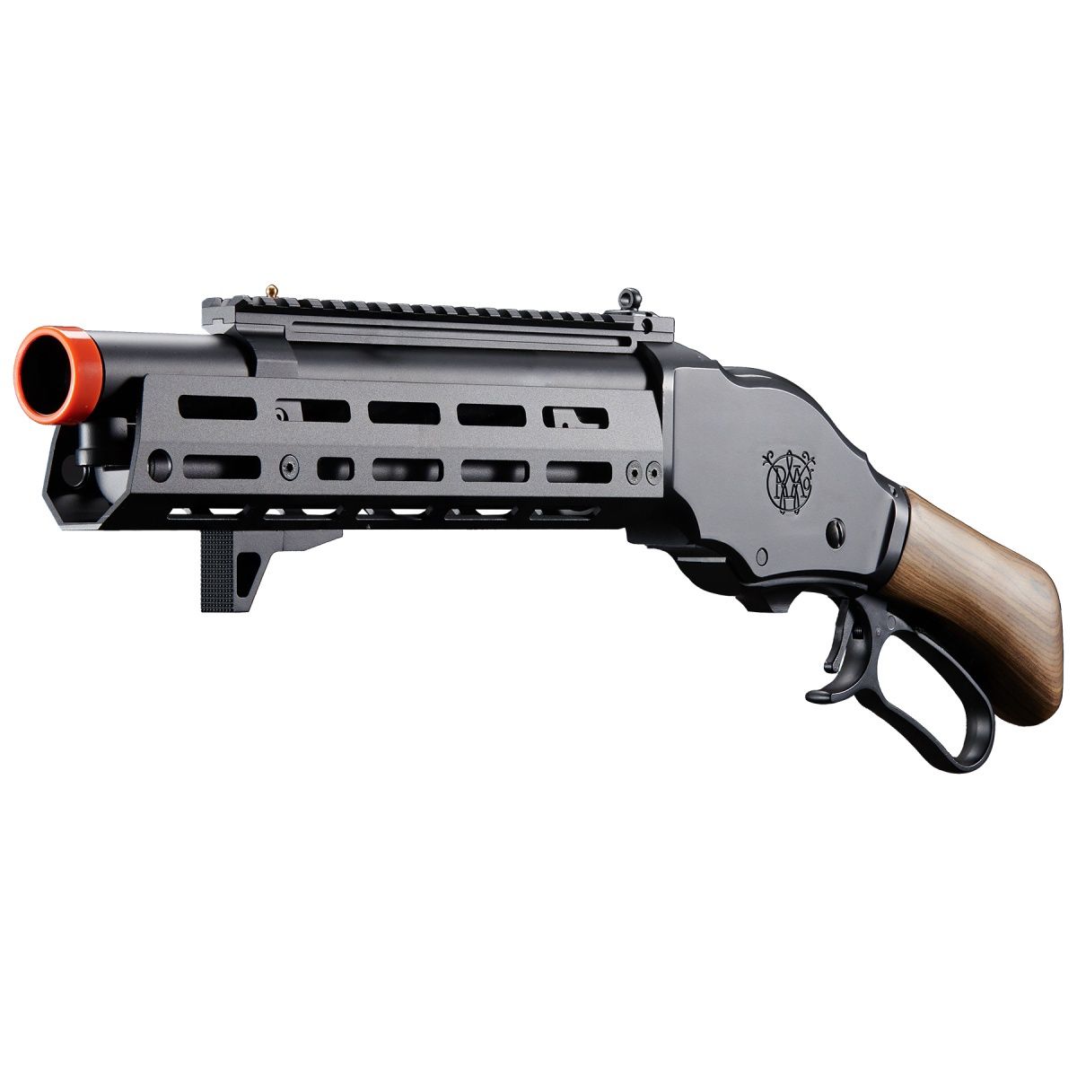 Golden Eagle Alpha Tactical Production A.T.87 Compact Lever Action Gas Shotgun, COLOR: Black