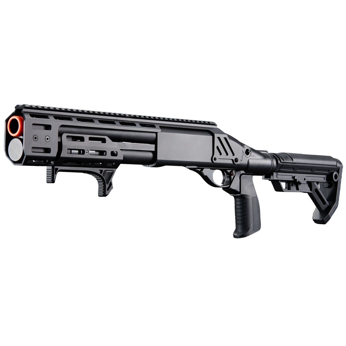 Golden Eagle Alpha Tactical Production A.T.P. Doomsday Gas Pump-Action Shotgun, COLOR: Black