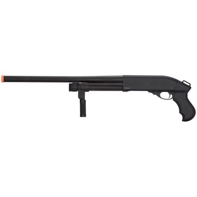 Golden Eagle M870 3/6-Shot Pump Action Gas Airsoft Shotgun w/ Forend Grip
