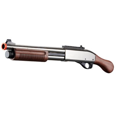 Golden Eagle M8877 3/6-Shot Pump Action Gas Airsoft Sawed-Off Shotgun