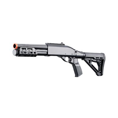 Golden Eagle M8878 3/6-Shot Pump Action Gas Airsoft Sawed-Off Shotgun w/ M-LOK Forend &amp; Delta Stock