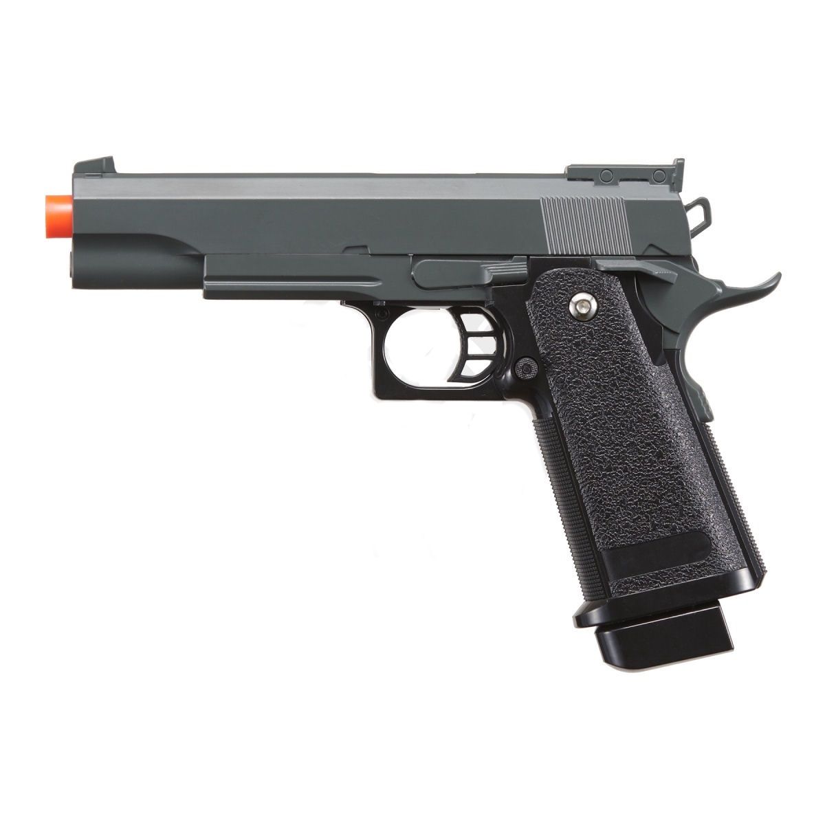 Galaxy M1911 Airsoft Metal Spring Pistol, COLOR: Gray
