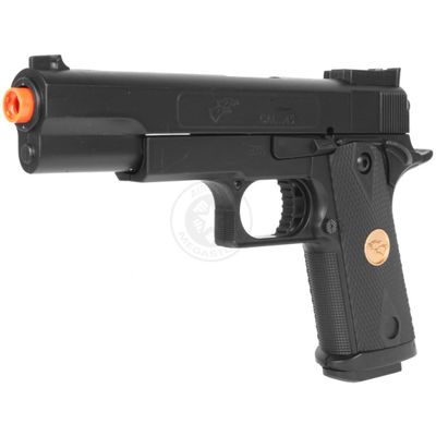 Double Eagle Delta Force Tactical M1911 Full Size Airsoft Spring Pistol